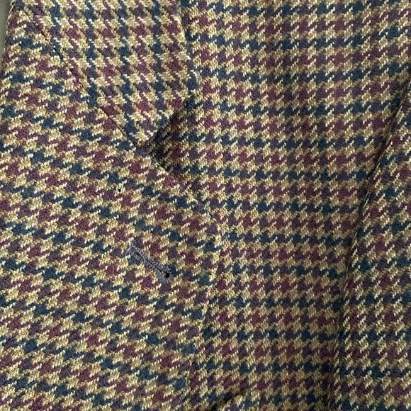 Hugo Boss Brown Checkered Blazer - Picture 3 of 6